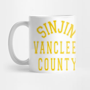 Sinjin Drowning Merch Sinjin Vancleef County Mug